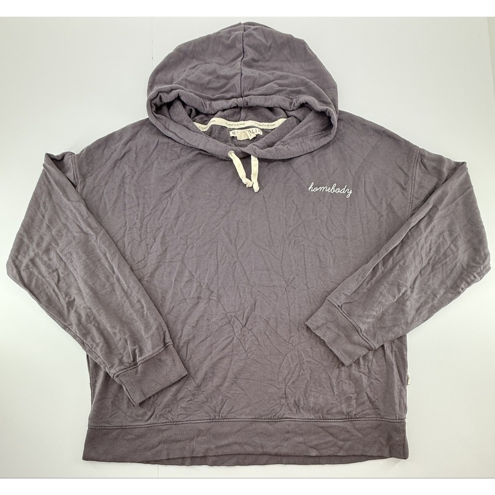 Magnolia Homebody Hoodie Womens Medium Gray Cozy Soft